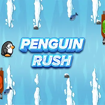 Penguin Rush game at Prestige Casino – fun penguin adventure instant/crash-style game